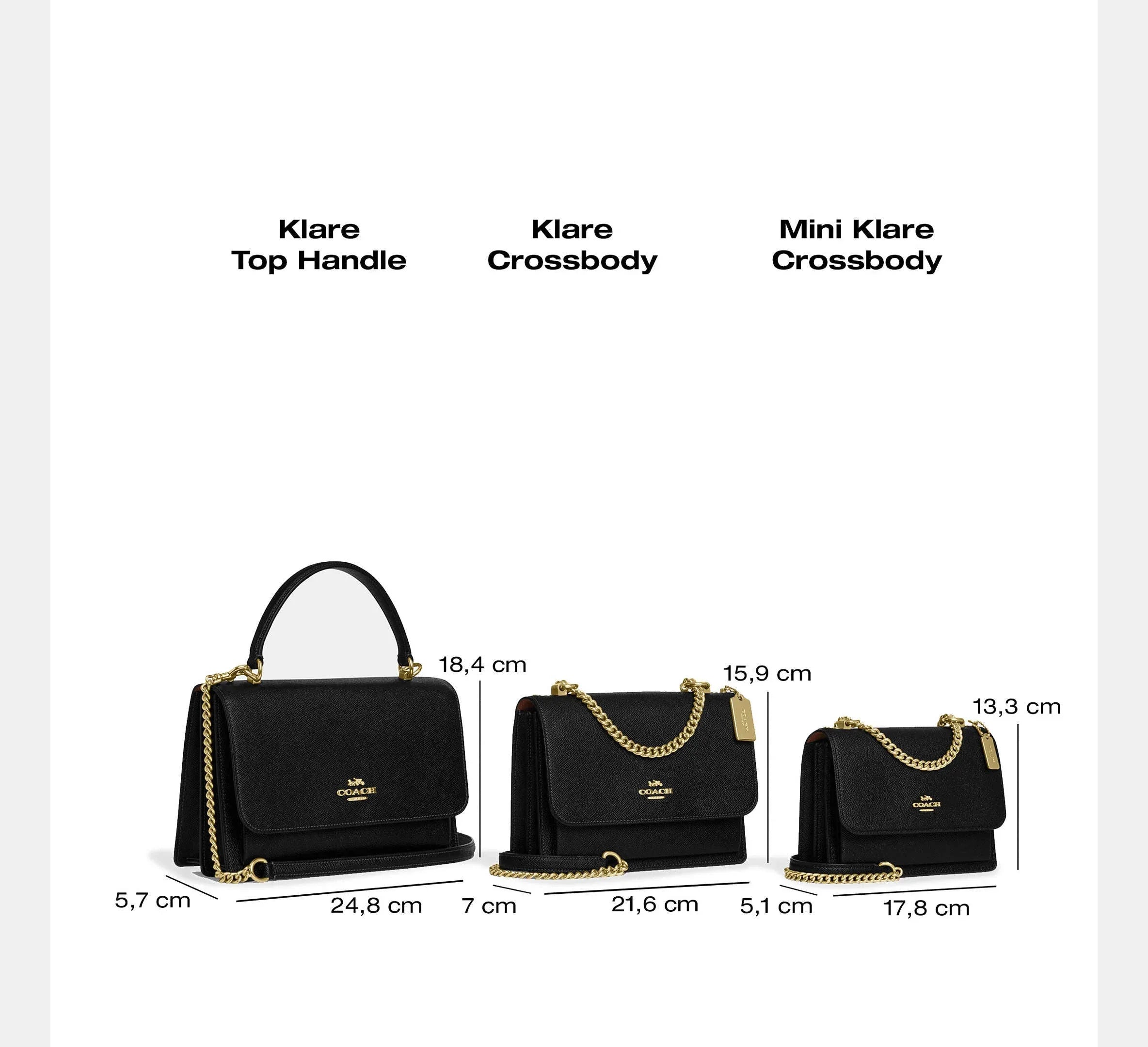 Coach Mini Klare Crossbody Bag In Signature Gold/Tan/Black - Sneaker Türkiye