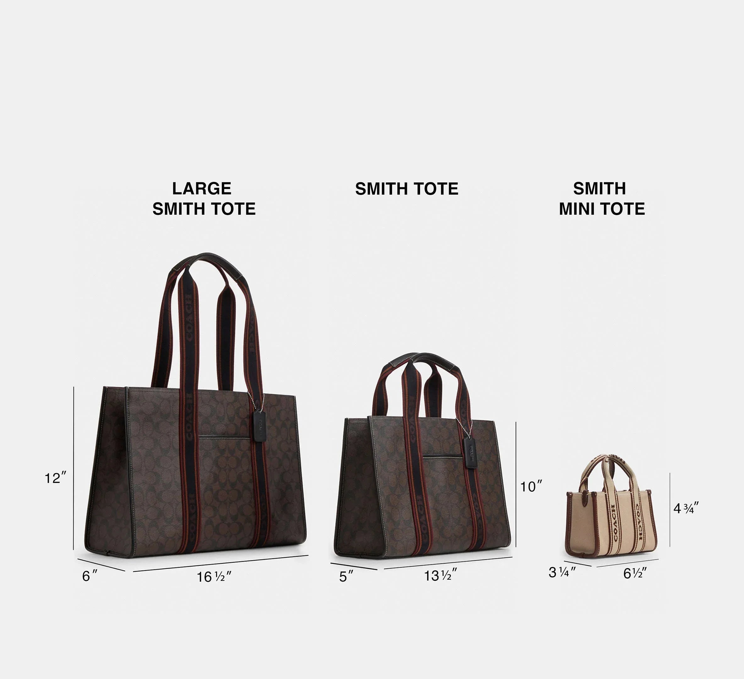 Coach Smith Tote Bag – Silver/Chalk Multi - Sneaker Türkiye