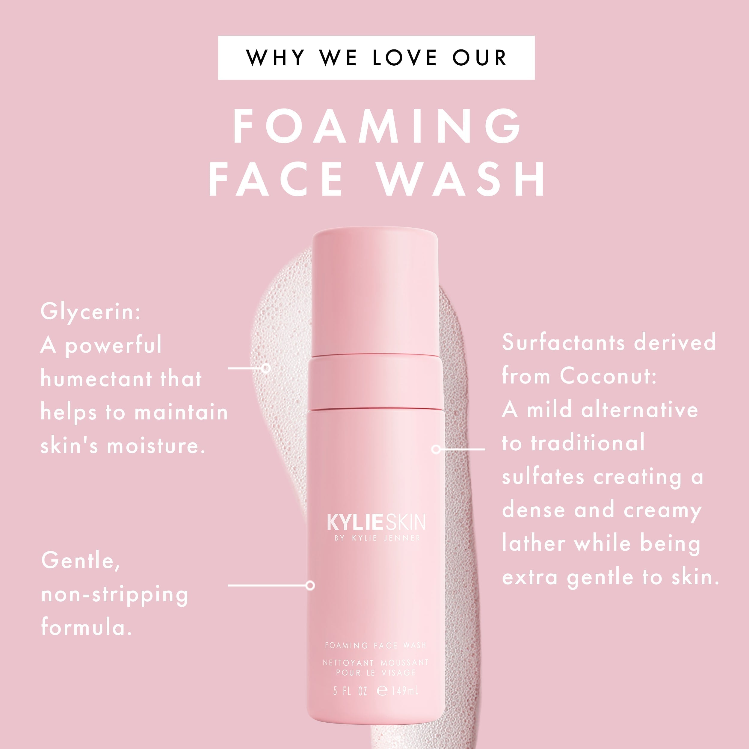 Kylie Foaming Face Wash - Sneaker Türkiye