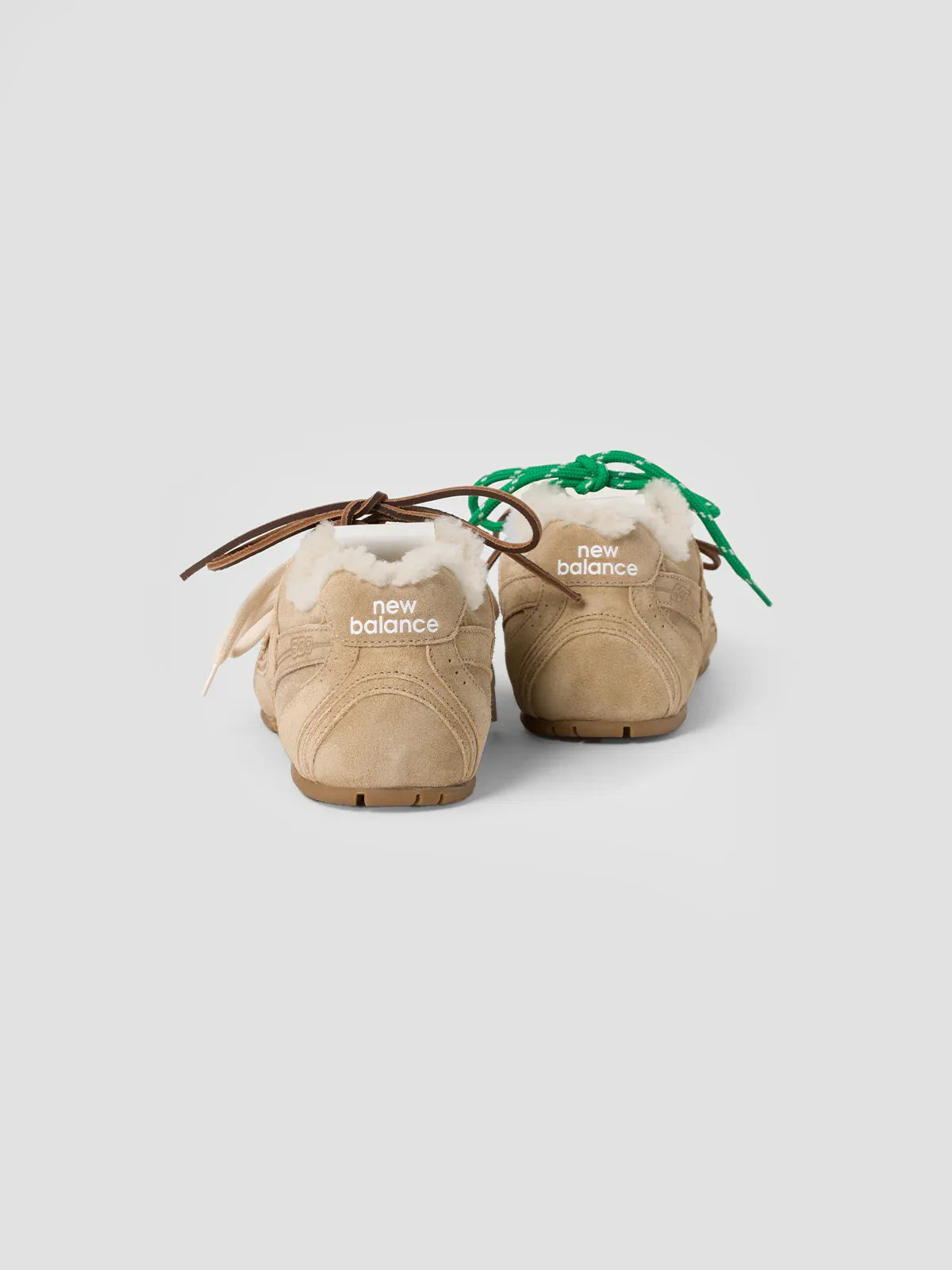 New Balance X Miu Miu 530 SL Leather Sneakers - Sneaker Türkiye