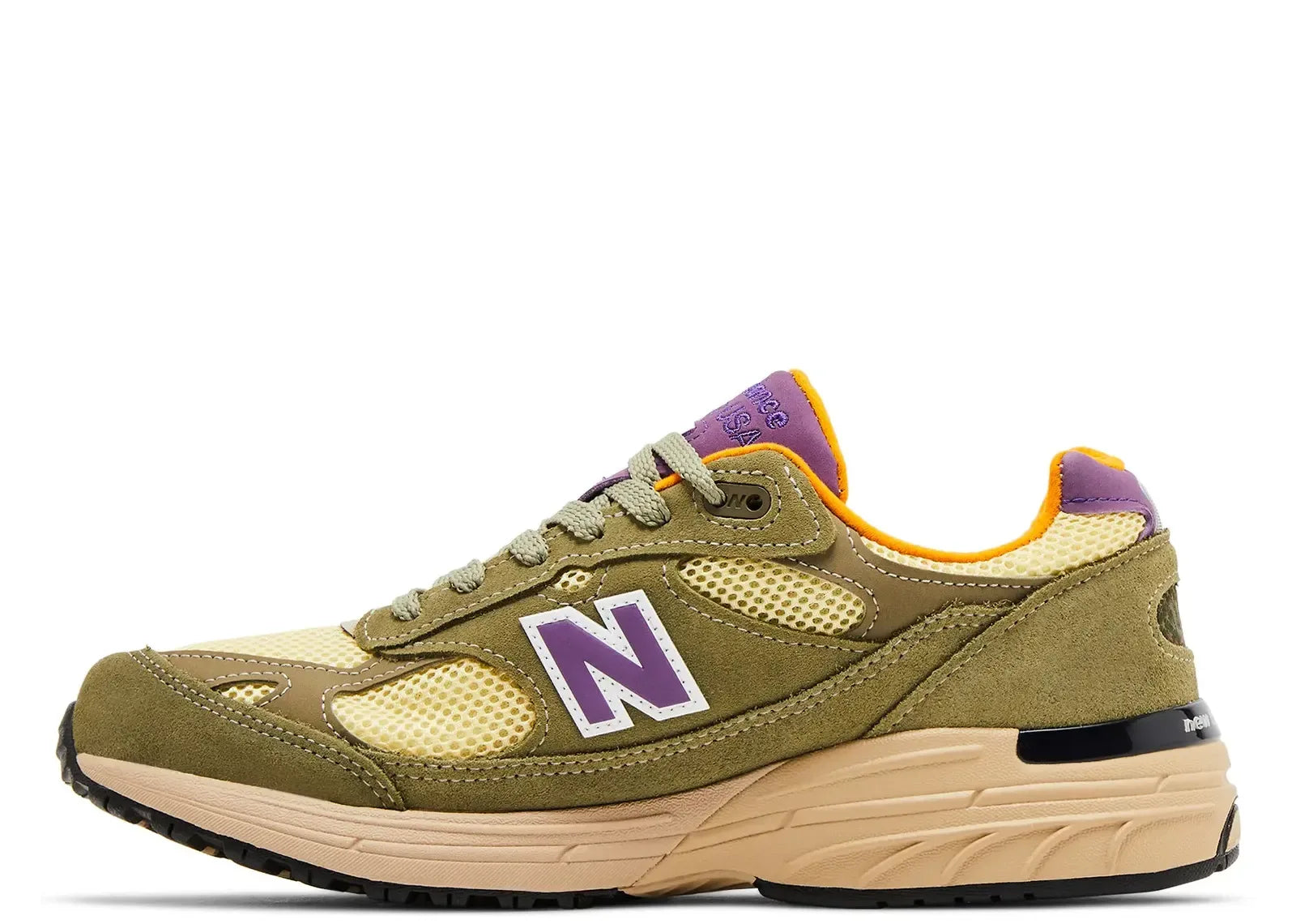 New Balance 993 Teddy Santis Olive Leaf Maize - Sneaker Türkiye
