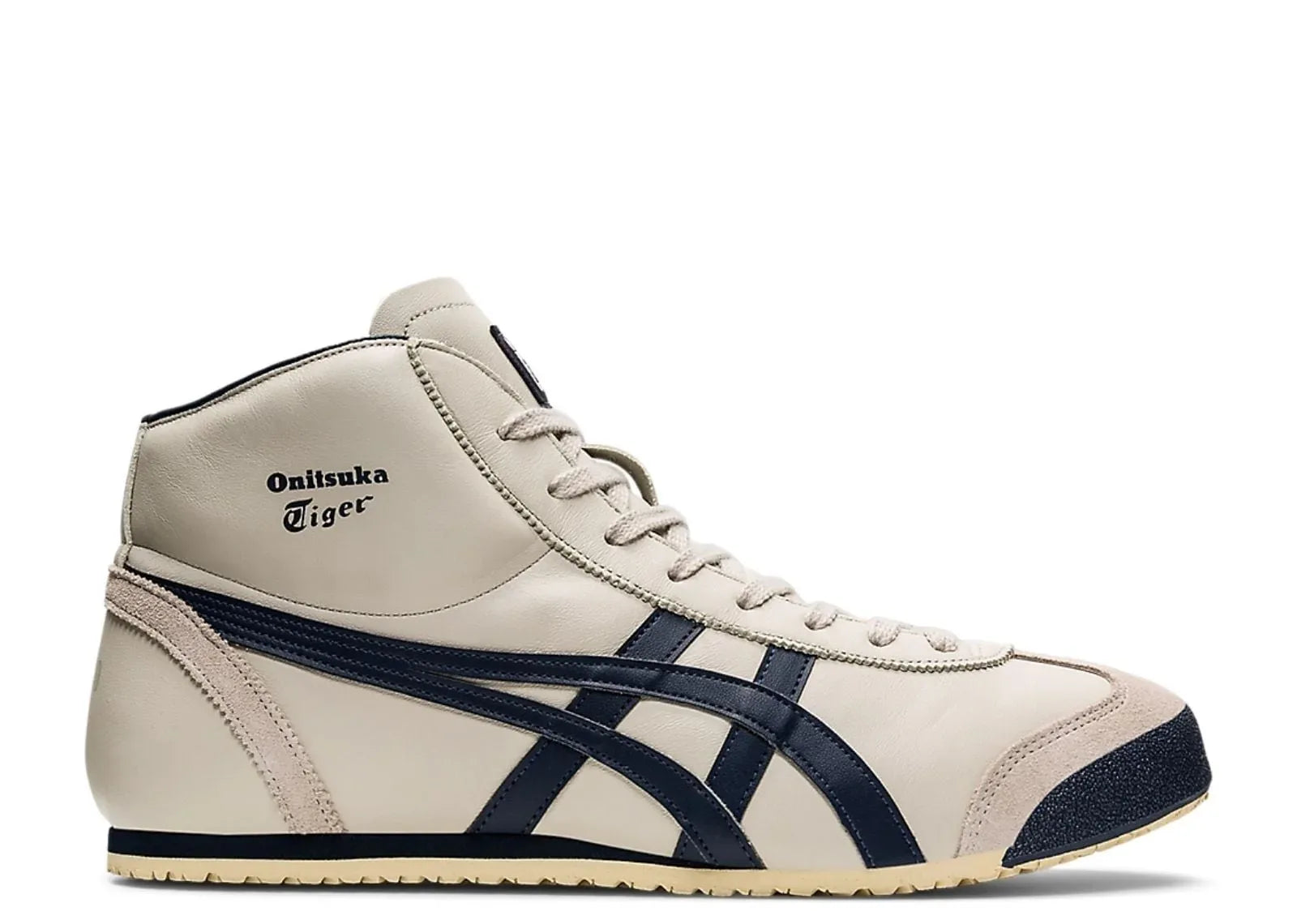 Onitsuka Tiger Mexico Mid Runner Birch Indian Ink - Sneaker Türkiye