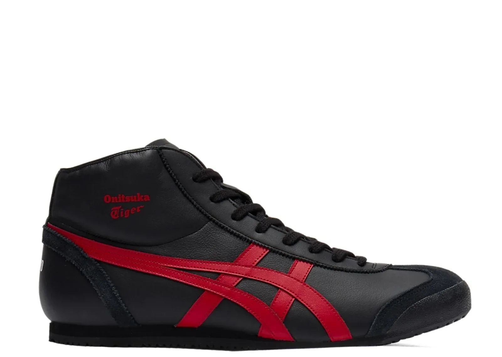 Onitsuka Tiger Mexico Mid Runner Black Classic Red - Sneaker Türkiye