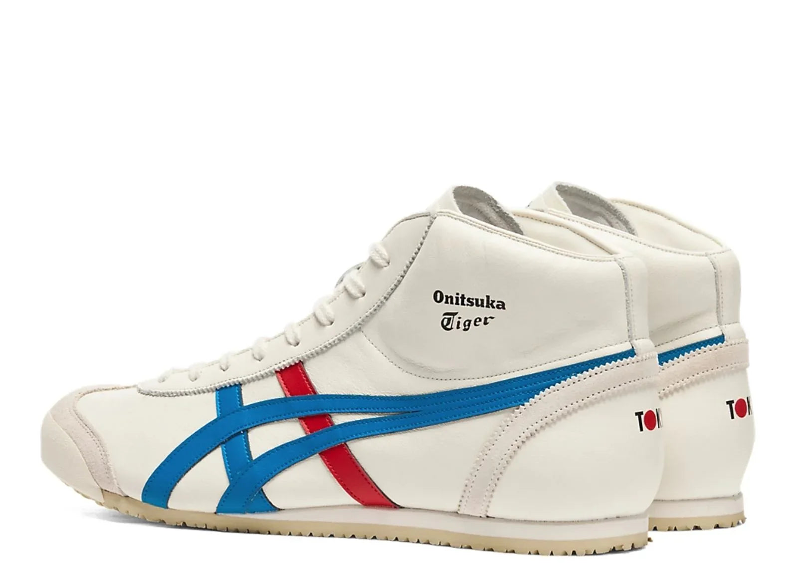 Onitsuka Tiger Mexico Mid Runner Cream Directoire Blue - Sneaker Türkiye