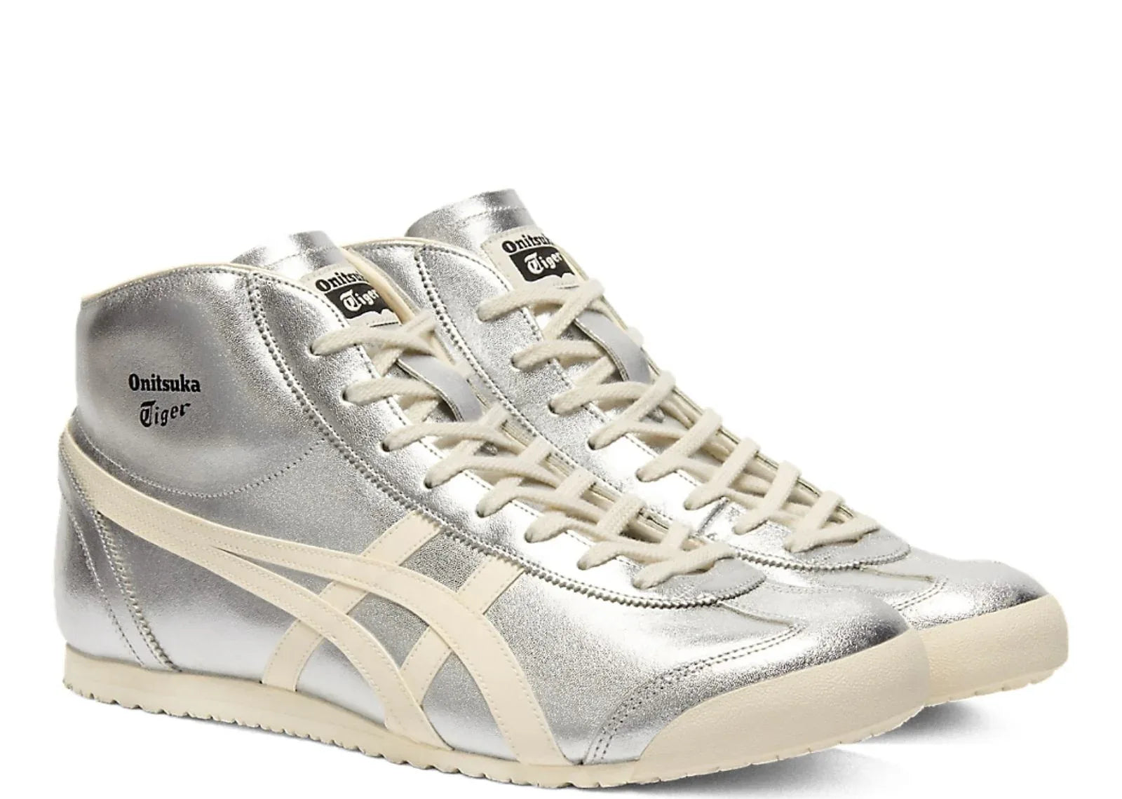 Onitsuka Tiger Mexico Mid Runner Silver Cream - Sneaker Türkiye