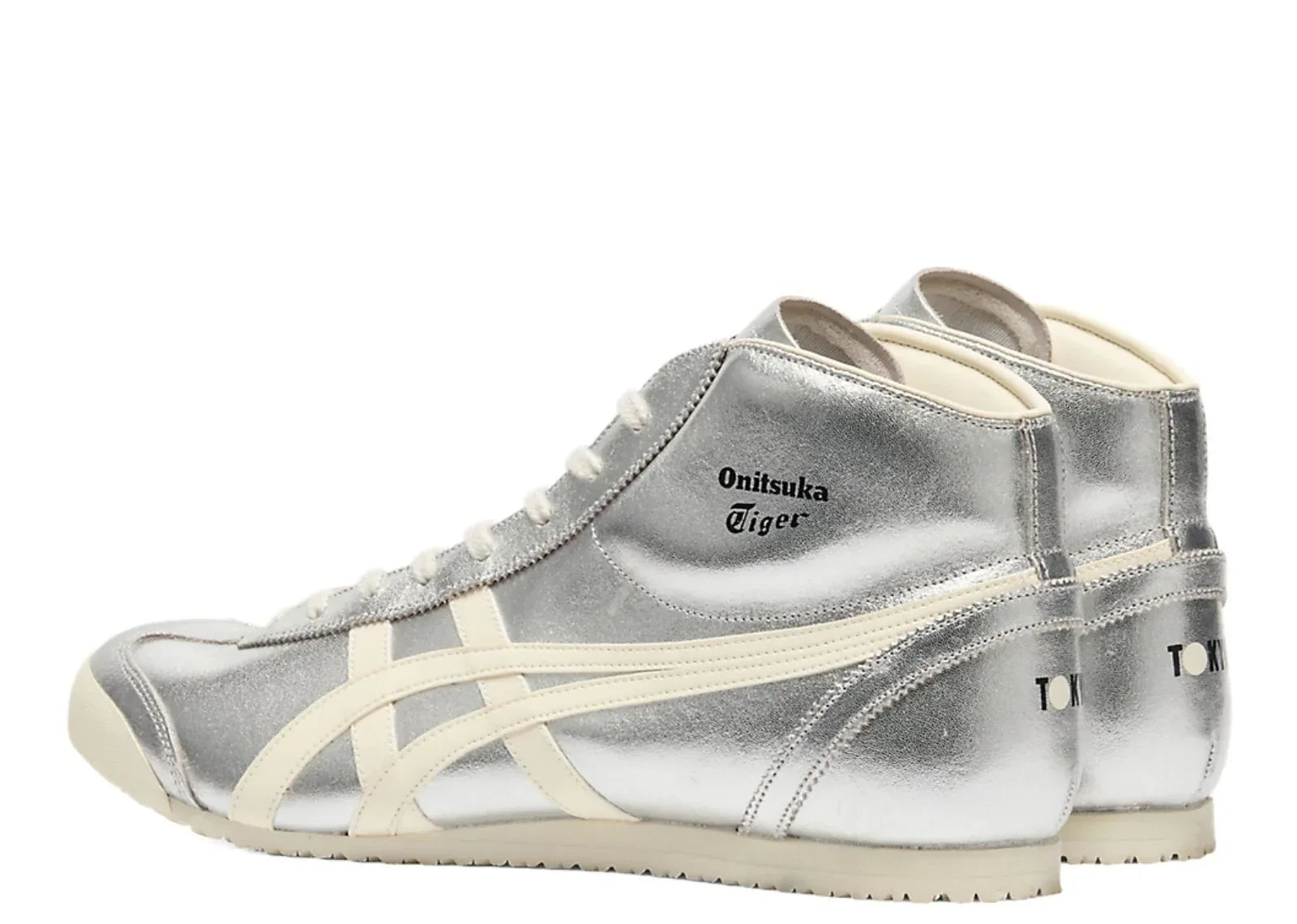 Onitsuka Tiger Mexico Mid Runner Silver Cream - Sneaker Türkiye