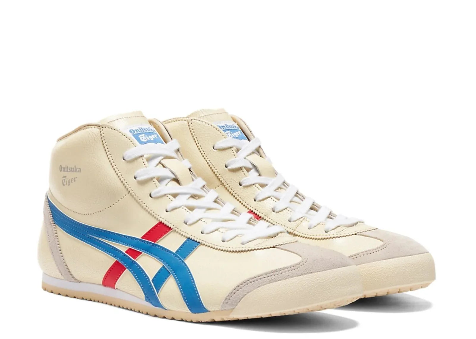 Onitsuka Tiger Mexico Mid Runner White Blue - Sneaker Türkiye