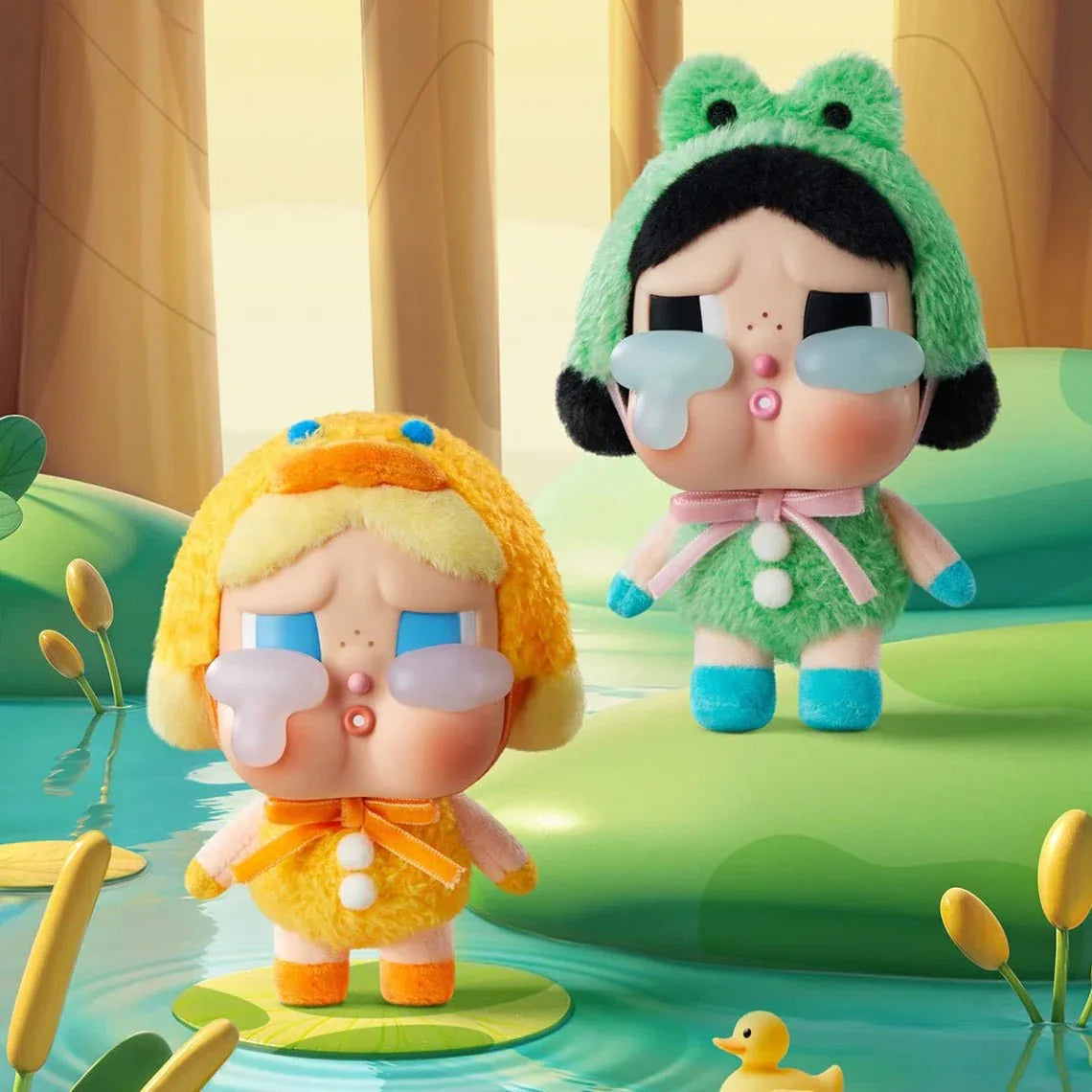 POP MART CRYBABY CRYING AGAIN WHAT A FROG YÜZ PELUŞ FİGÜR - Sneaker Türkiye
