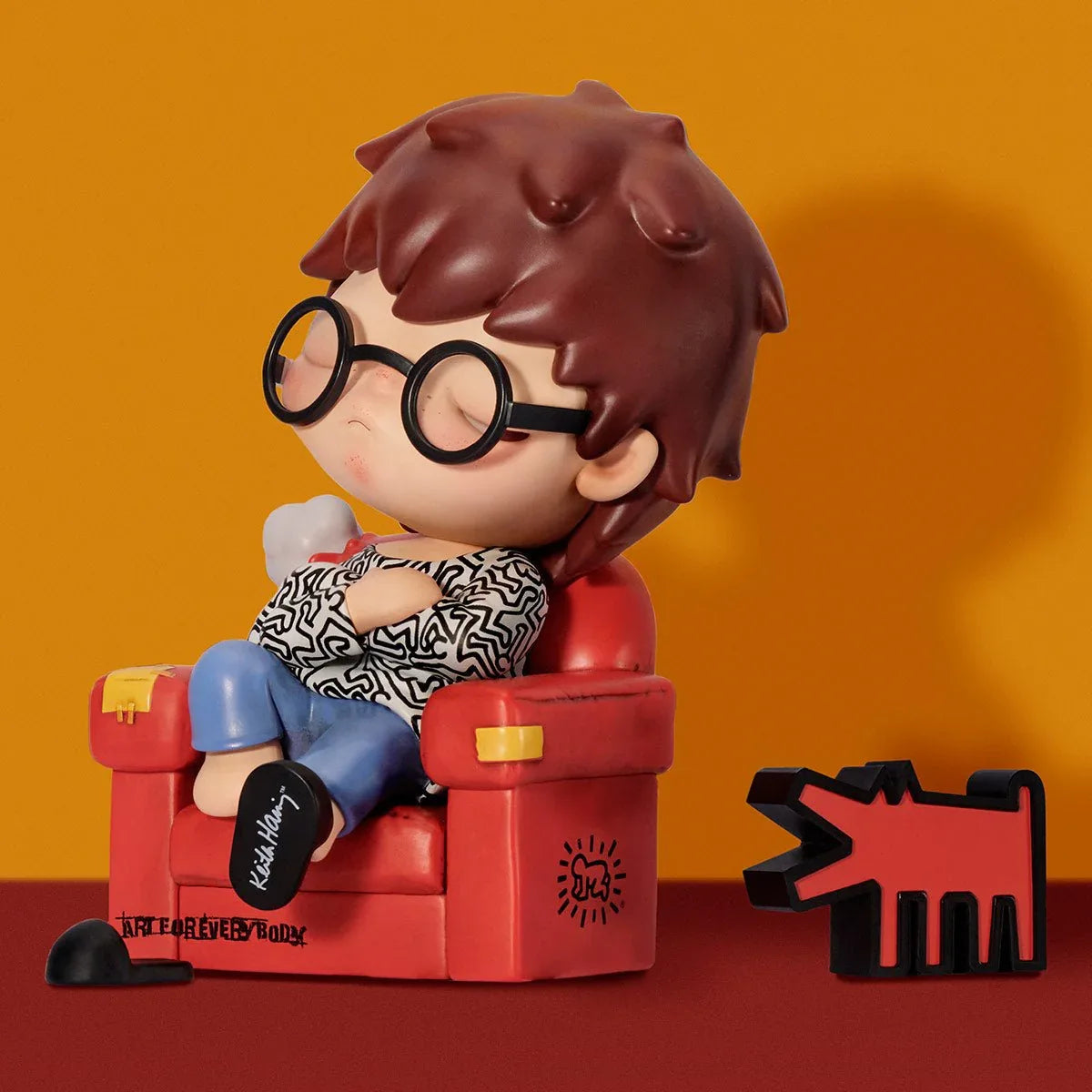 POP MART HIRONO X KEITH HARING FİGÜRÜ - Sneaker Türkiye