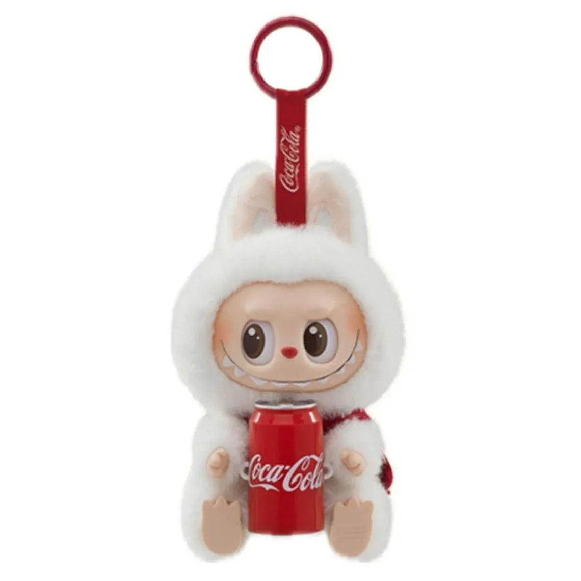 POP MART LABUBU THE MONSTERS COCA-COLA SERİSİ HAPPY FACTOR VİNİL PELUŞ FİGÜR - Sneaker Türkiye