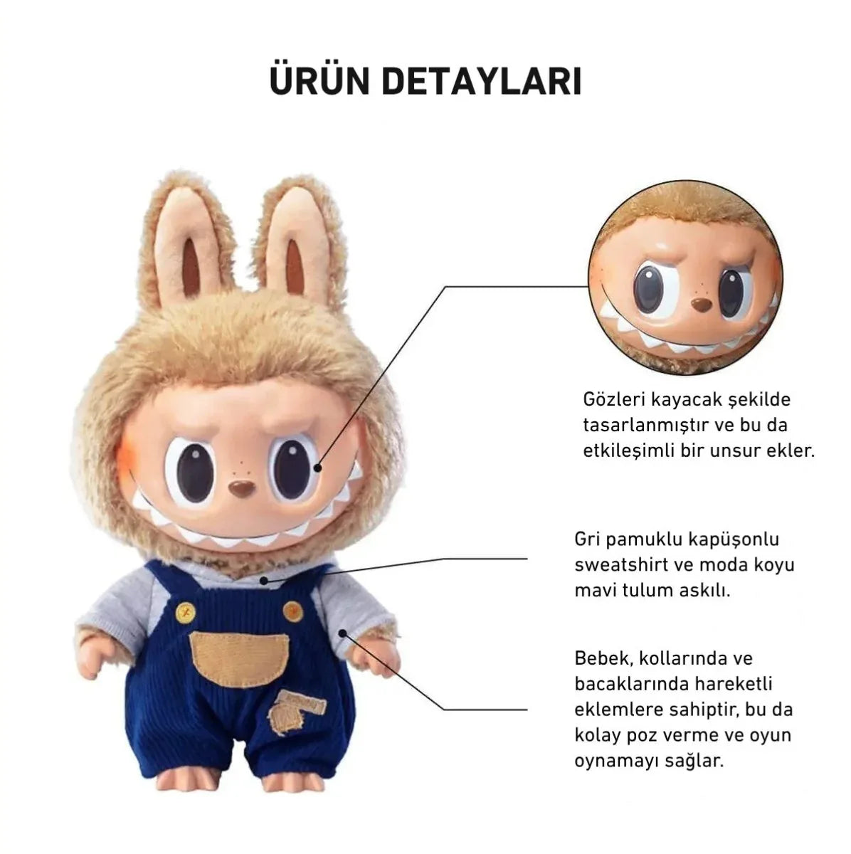 POP MART LABUBU THE MONSTERS TIME TO CHILL PELUŞ BEBEK - Sneaker Türkiye