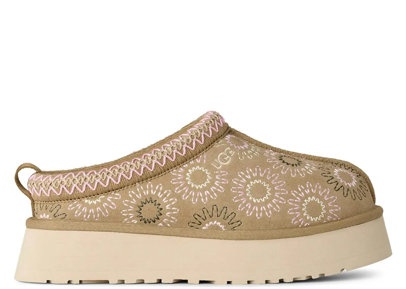 Ugg Tazz Sun Stitch Slipper Mustard Seed - Sneaker Türkiye